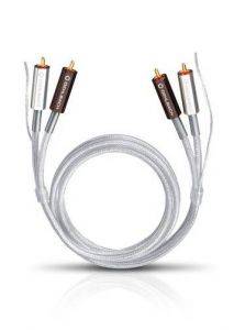 Кабель аналоговый OEHLBACH 2601 2RCA-2RCA (1.0 м./серебристый)