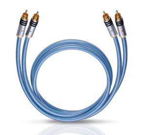 Кабель аналоговый OEHLBACH 13202 XXL® Series 2 2RCA-2RCA (1.0 м./голубой)