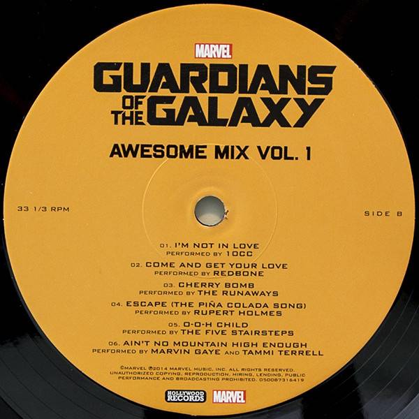 OST - Guardians Of The Galaxy Awesome Mix Vol. 1