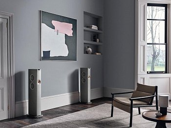 Напольная акустика KEF LS60 Wireless, Titanium Grey