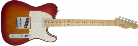 Fender American Elite Telecaster®, Maple Fingerboard, Aged Cherry Burst