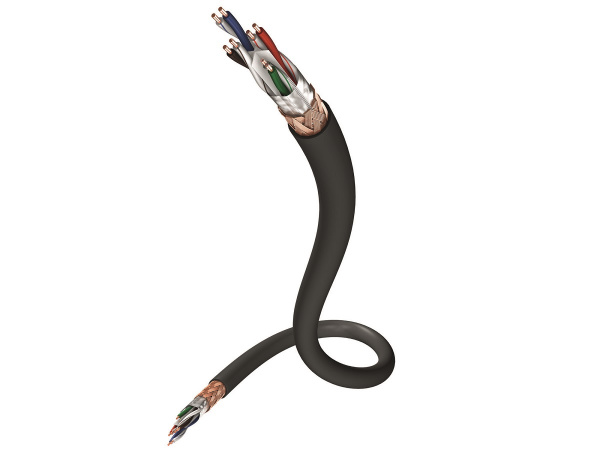 Inakustik  Premium CAT6 Ethernet, SF-UTP, AWG 24, 004803000
