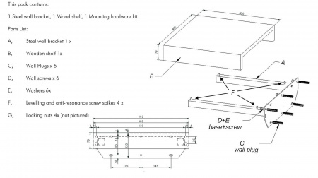 Pro-Ject Wallmount it 5