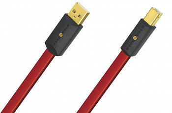 Wireworld Starlight 8 USB 2.0 A-B Flat Cable 1.0m