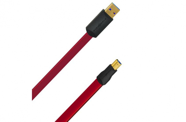 Wireworld Starlight USB 3.0 A-B Flat Cable 1.0m