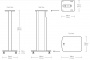 KEF S2 Floor Stand