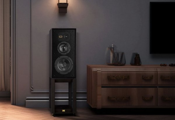 Полочная акустика Wharfedale Super Linton (with stand), Black Oak