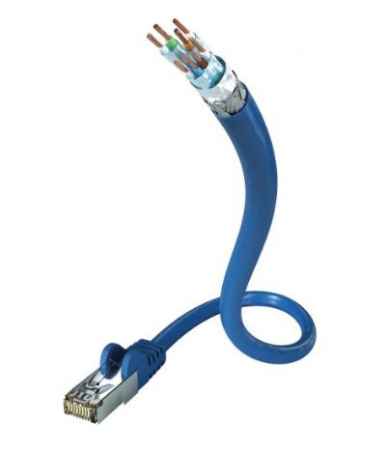 Inakustik 00925005 Profi CAT7 Ethernet 5.0m