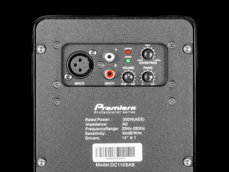 Сабвуфер Premiera DC110SAB