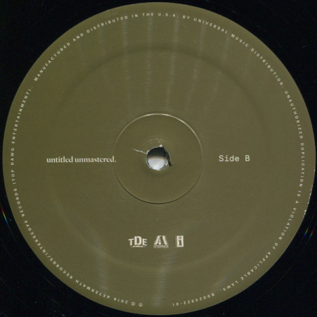 Kendrick Lamar - Untitled Unmastered.