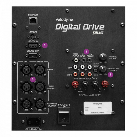 Velodyne DD-10 + ebony high black
