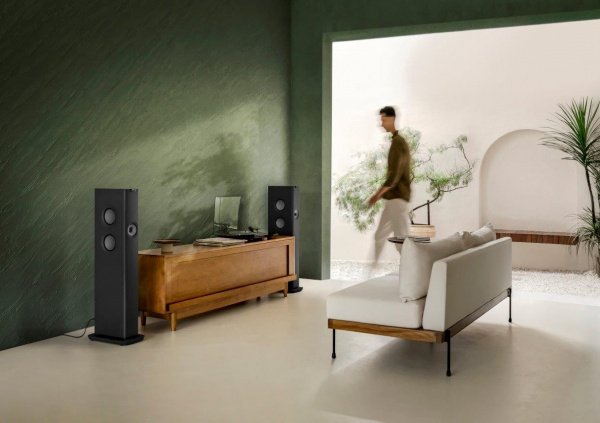 Напольная акустика KEF LS60 Wireless, Carbon Black