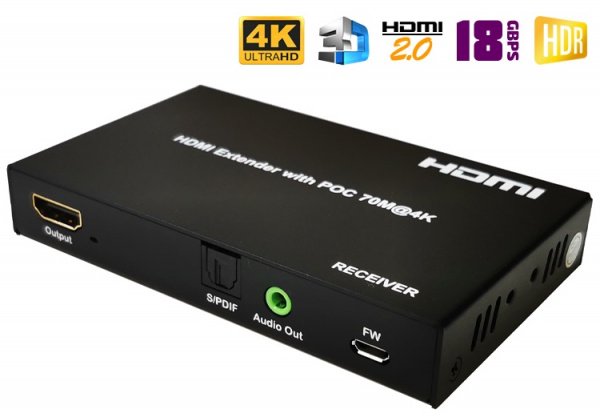 HDMI 2.0 матрица 4x4 с удлинением по UTP Dr.HD MA 446 EX90