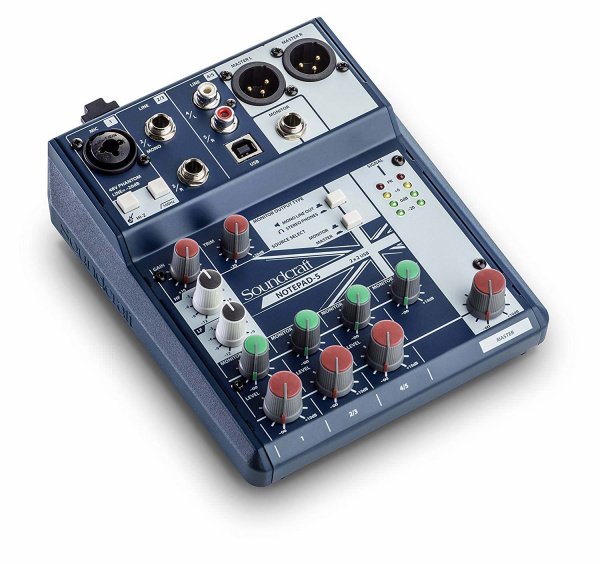 Soundcraft Notepad-5
