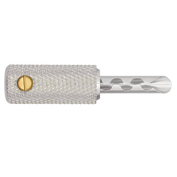 Wireworld Set of 8 Uni-Term Silver Bananas w/Sockets